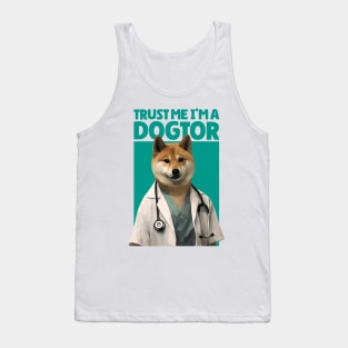 Trust Me I'm A Dogtor Tank Top